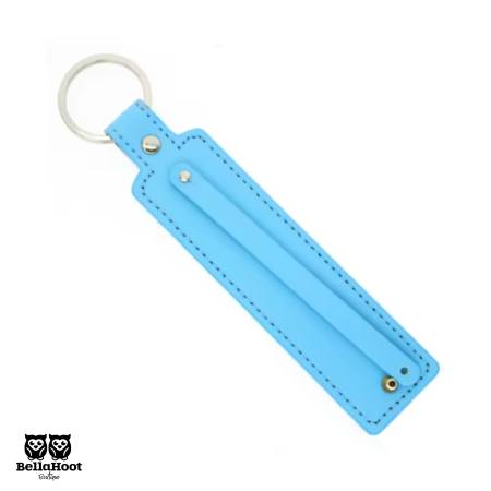 Slide Keychain - Light Blue Slide Keychain - Light Blue